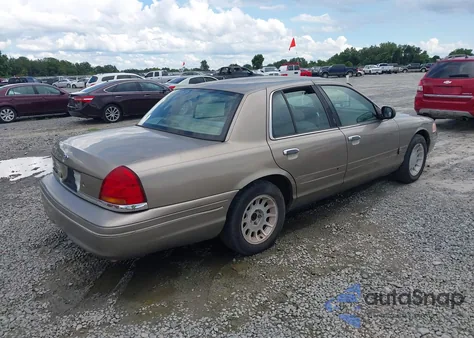 2002 Ford Crown Victoria Lx from USA, damaged, VIN 2FAFP74W42X139460